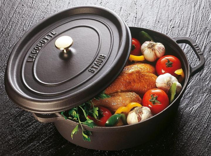 Produktbild Staub Cocotte (22 cm, Bräter + Schmortopf, Gusseisen, Emaille)