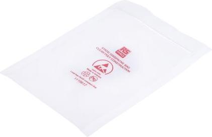 Image du produit Rs Pro Dissipative Clear Zip Bag,100x150mm,100 (100 pièce(s))