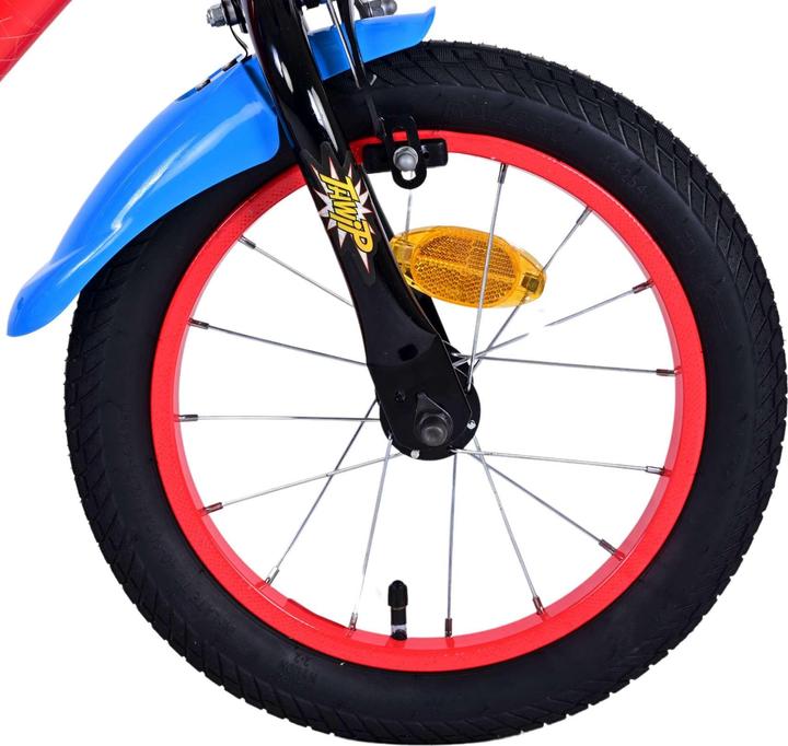 Actual product image Cars Disney bicycle bell red: Loud, clear sound for safe riding - Universal fit for