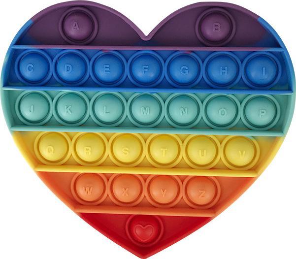 Produktbild I Am Creative Anti Stress Silikon Bubbles Pop It Fidget Spiele Mitgebsel Mitbringsel 35er Set