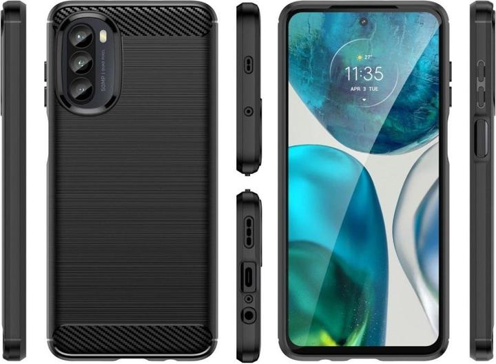 Immagine prodotto Screenguard Motorola Moto G52 Cover Carbon Brushed Soft TPU (Motorola Moto G52)