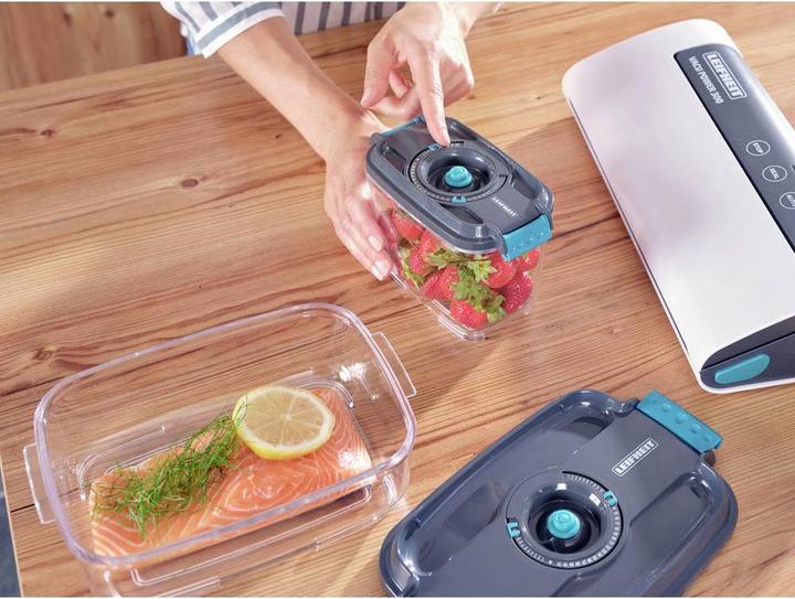Actual product image Leifheit Vacuum food storage box set (1.40 l)