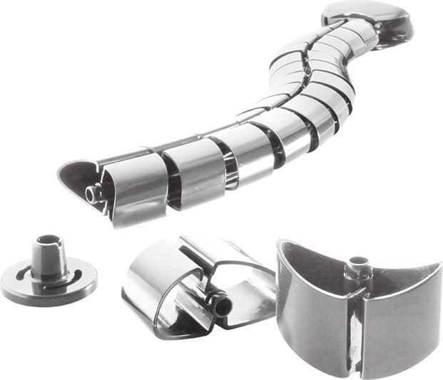 Actual product image LogiLink Flexible cable duct for the desk, 720 x 75 mm (15 G (Cable conduit, 72 cm)