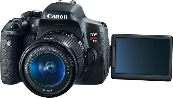 Produktbild Canon Rebel T6i Kit (18 - 55 mm, 24.20 Mpx, APS-C / DX)