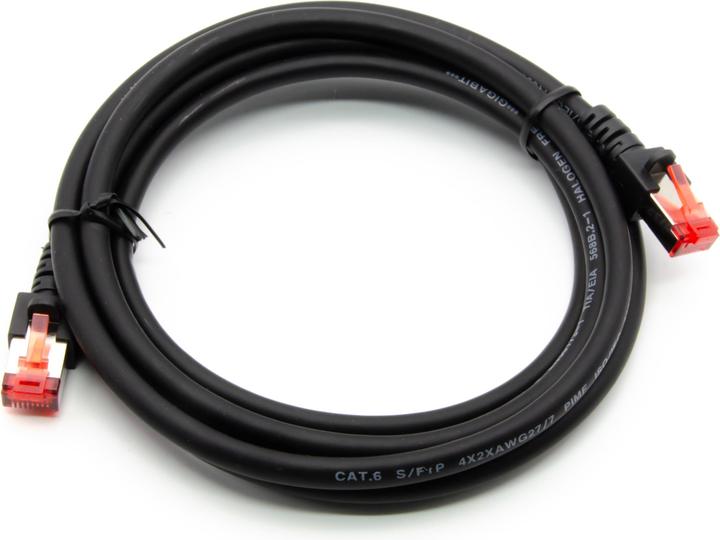 Image du produit Helukabel 2m de câble patch Ethernet S/FTP RJ45 Cat.6 Câble réseau (S/FTP, CAT6, 2 m)
