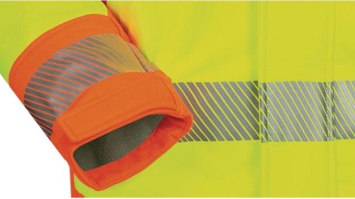 Produktbild Elysee Warnschutz-Softshelljacke Rickmer Grösse XXL gelb/orange (XXL)