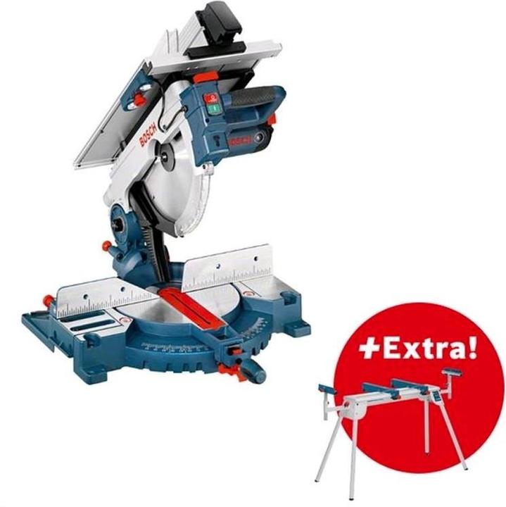 Immagine prodotto Bosch Professional Sega combinata GTM 12 JL con tavolo da lavoro GTA 2600 in confezione