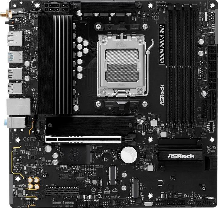 Immagine prodotto AsRock B850M Pro-A WiFi (AM5, AMD B850, mATX)