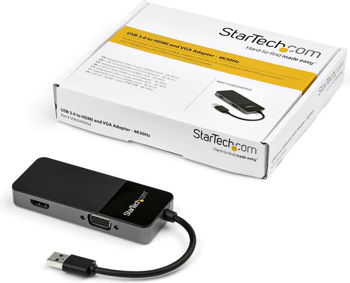 Produktbild StarTech USB 3.0 zu (HDMI, VGA, 27 cm)