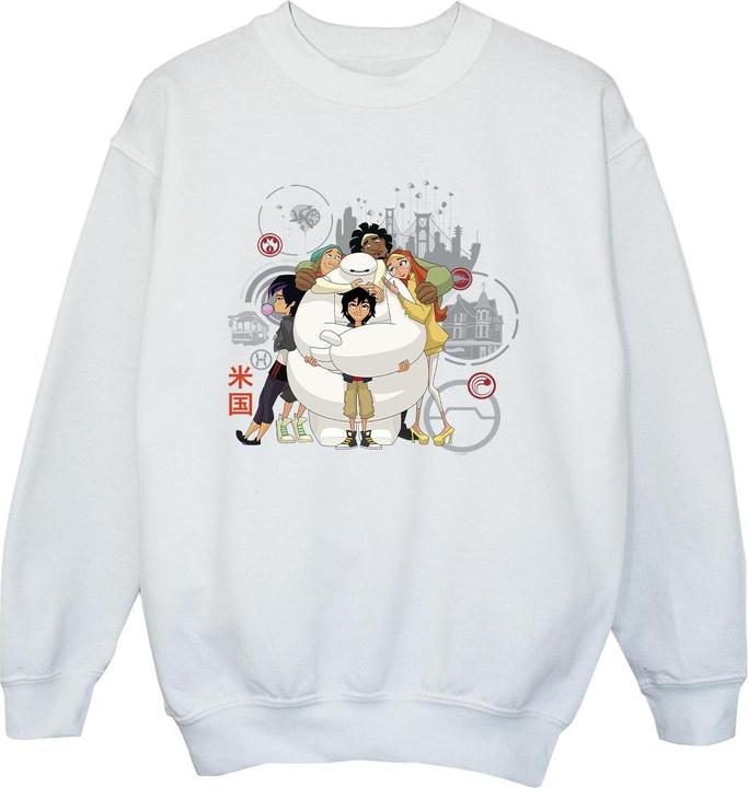 Produktbild Disney Big Hero 6 Baymax Group Hug Sweatshirt Jungen (152, 158)
