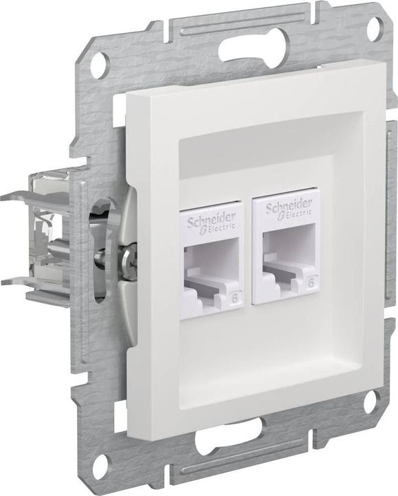 Actual product image Schneider Electric RJ45 data socket