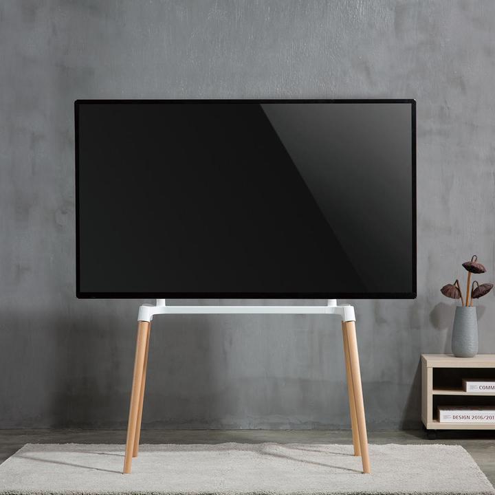 Image du produit Nedis Support TV au sol 60 - 75 " poids maximum supporté par l'écran : 40 kg Design scandinave A (75", 40 kg)