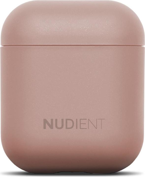 Actual product image Nudient Apple Airpods 1/2 Case V1 Dusty Pink