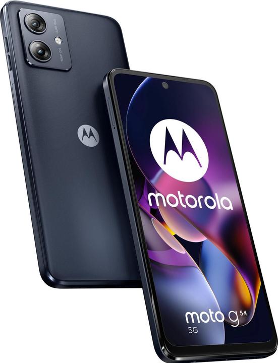Motorola Moto G54 (256 GB, Midnight Blue, 6.50", SIM + eSIM, 50 Mpx, 5G)