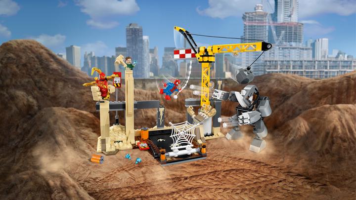 Actual product image LEGO Super Heroes Rhino and Sandman Super Villain Team-up (76037, LEGO Marvel)