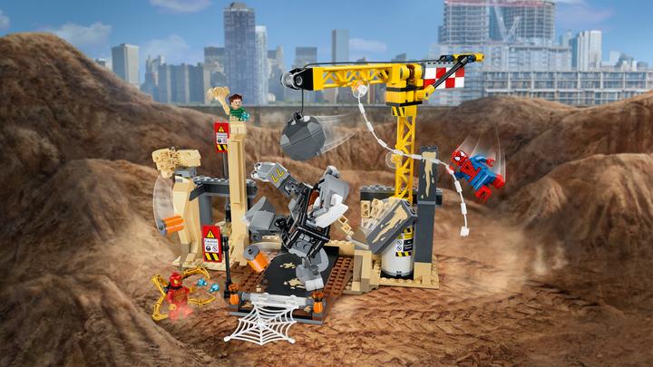 Actual product image LEGO Super Heroes Rhino and Sandman Super Villain Team-up (76037, LEGO Marvel)