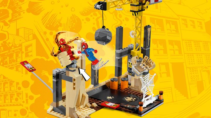 Actual product image LEGO Super Heroes Rhino and Sandman Super Villain Team-up (76037, LEGO Marvel)