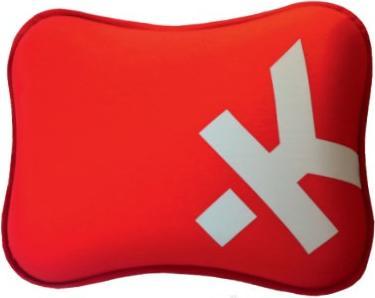 Actual product image Skross Travel Pillow "Red - White K (Head & neck pillow)