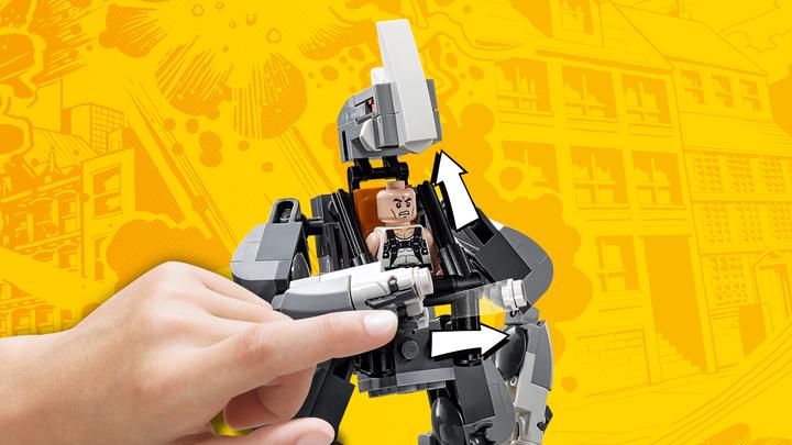 Actual product image LEGO Super Heroes Rhino and Sandman Super Villain Team-up (76037, LEGO Marvel)