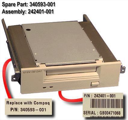 Produktbild HPE DRV,DAT,12/24GB - DDS 3 (DVD Brenner)
