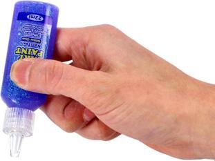 Actual product image Glitter glue 5 colours