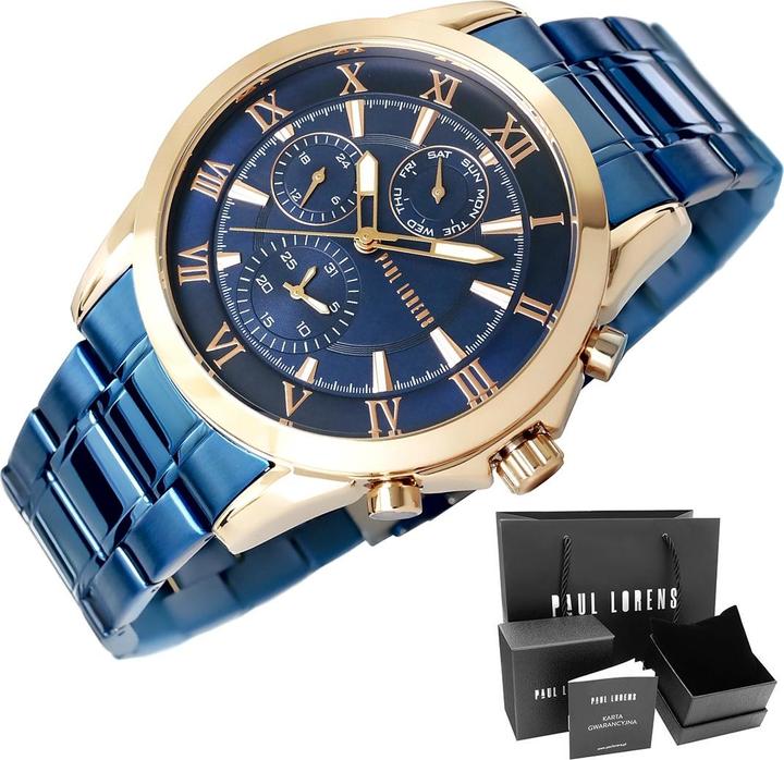 Actual product image Paul Lorens Herrenuhr PL3844B2-6F3 (195 mm)