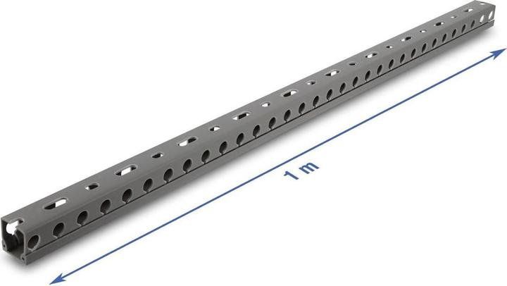 Produktbild Delock Verdrahtungskanal 20 x 20 mm - Länge 1 m grau (Kabelkanal, 100 cm)