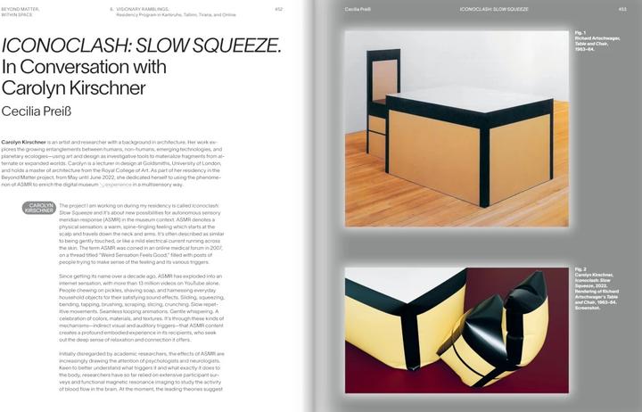 Produktbild Beyond Matter, Within Space (Englisch, Helen Kaplinsky, Corina L. Apostol, Lívia Nolasco-Rózsás, Siegfried Zielinski, 2023)
