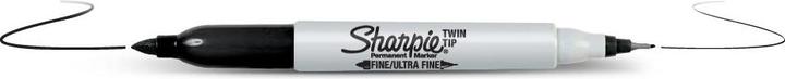 Produktbild Sharpie Permanentmarker S0810840 Rundspitze Fein Schwarz (Schwarz, 0.90 mm, 1 x)