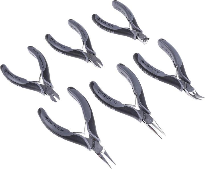 Produktbild Knipex Elektronikzangen-Set (220 mm)