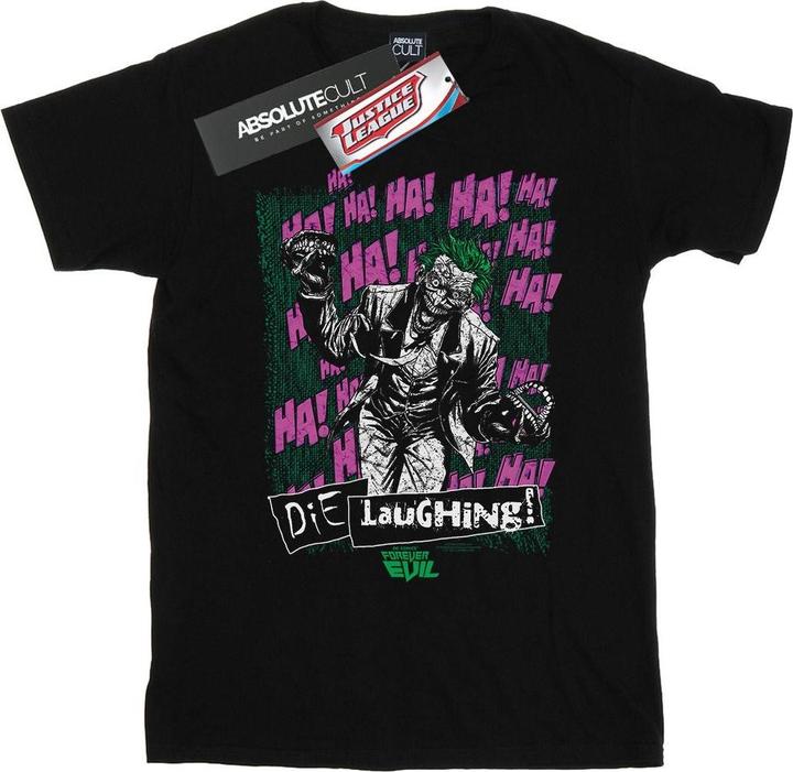 Immagine prodotto Justice League Joker Die Laughing Maglietta Ampia Donna (3XL)