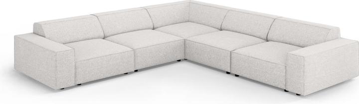 Actual product image Micadoni Symmetrical Corner Sofa, "Jodie", 6 Seats, 287x287x70Made in Europe (Corner sofa)