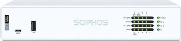 Actual product image Sophos XGS 107 Security Appliance