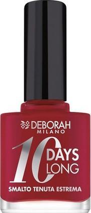 Deborah Milano 10 Days Long Nail Enamel No.886 (Vintage Red)