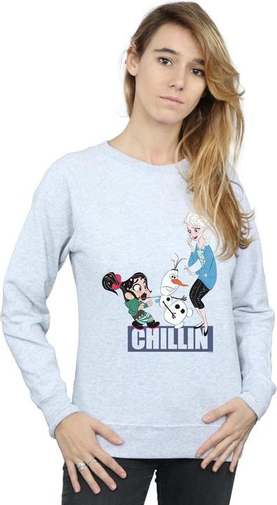 Immagine prodotto Disney Wreck It Ralph Elsa And Vanellope Felpa Donna (XL)