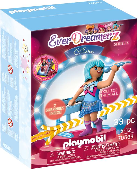 Produktbild Playmobil Clare Music World (70583, Playmobil EverDreamerz)