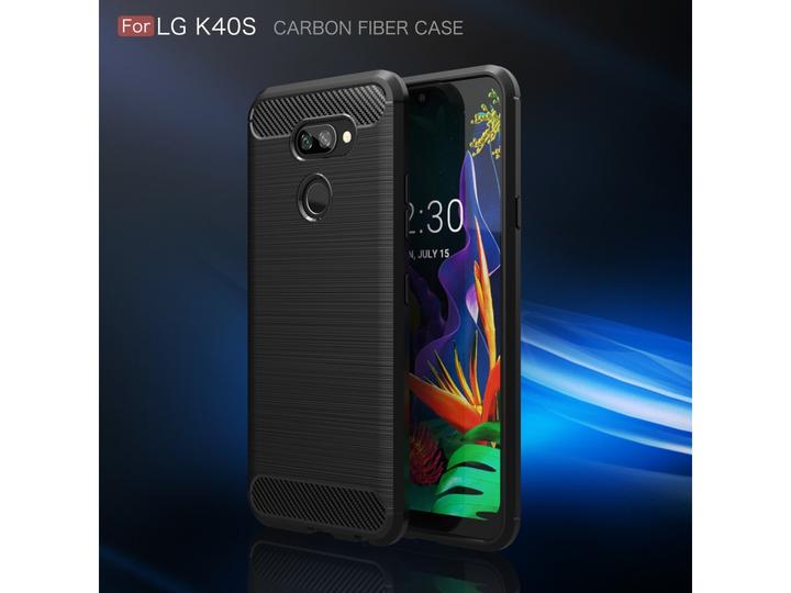 Image du produit Screenguard LG K40S Housse Carbon Brushed Soft TPU (K40s)