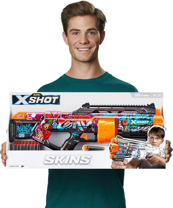 Produktbild Xshot Wyrzutnia SKINS-LAST STAND (16 Strzałek)