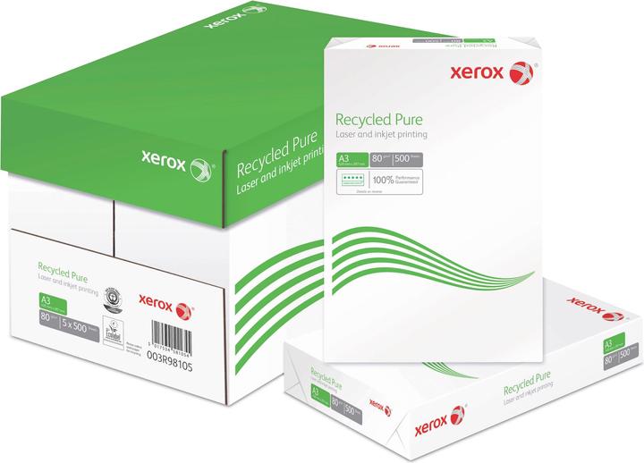 Produktbild Antalis Kopierpapier Xerox Recycled Pure A3, 80 g/m², 2500 Stück (80 g/m², 2500 x, A3)