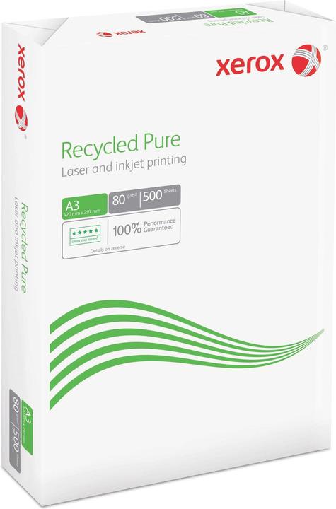 Produktbild Antalis Kopierpapier Xerox Recycled Pure A3, 80 g/m², 2500 Stück (80 g/m², 2500 x, A3)