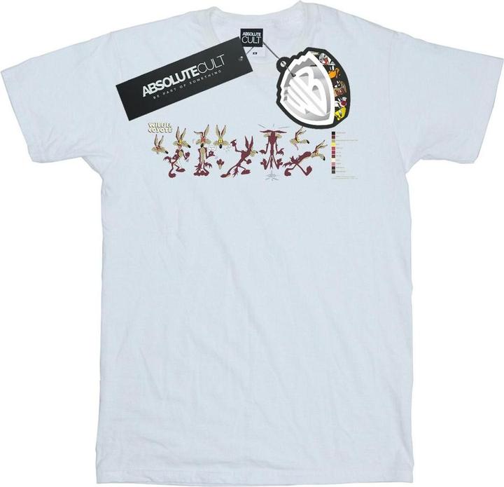 Looney Tunes Wile E Coyote Colour Code TShirt
