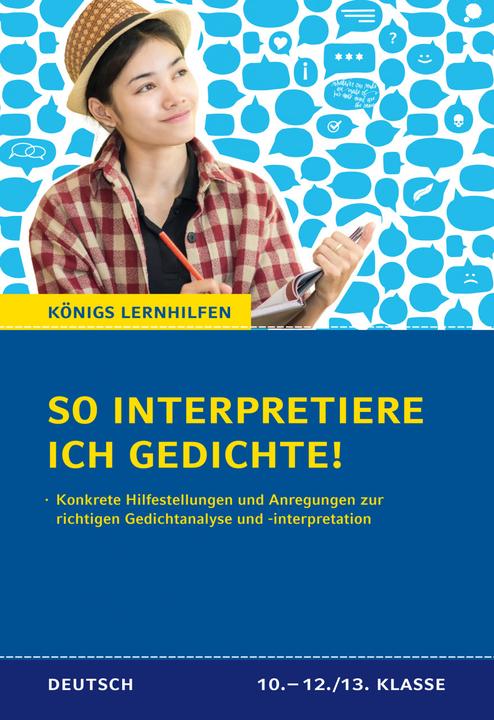 Image du produit So interpretiere ich Gedichte! (Allemand, Eduard Huber, 2016)