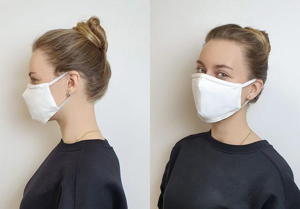 Produktbild Evelatus Hygienic Face Mask 3 layer 100% cotton