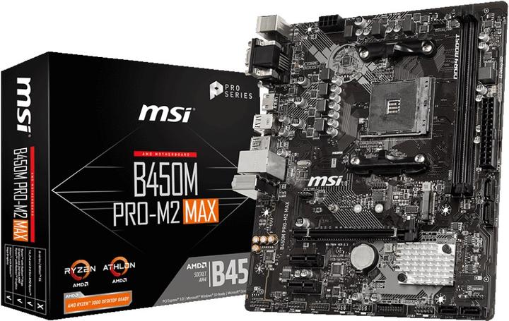 Produktbild MSI B450M Pro-M2 Max (AM4, AMD B450, mATX)