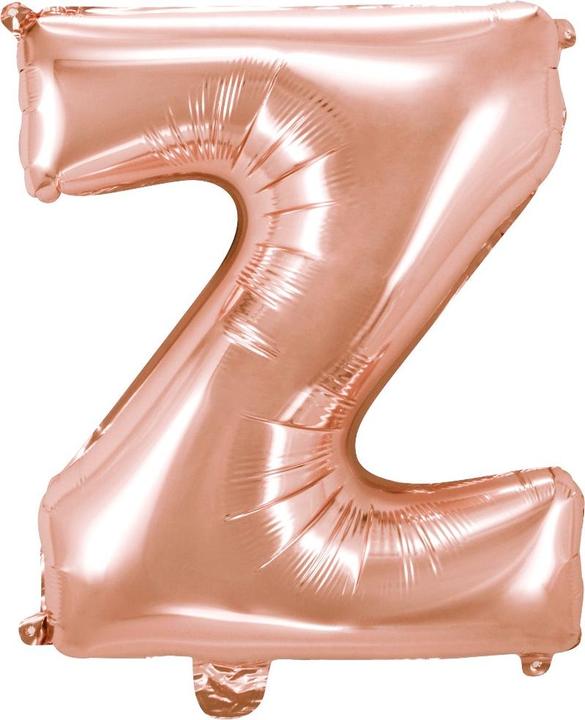 Produktbild Folienballon Buchstaben Z Rosegold 80cm