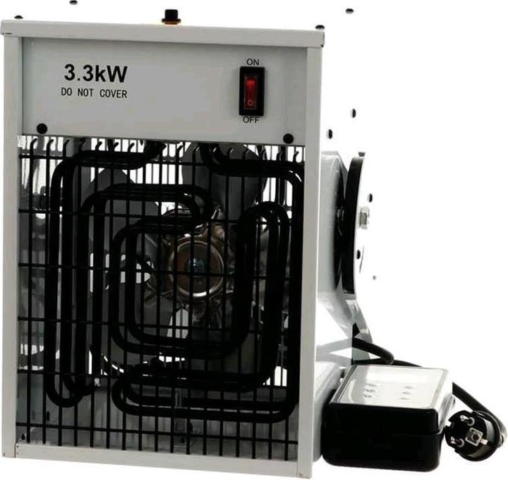 Produktbild Master Elektro Heizgerät mit Gebläse33 kW (3300 W)