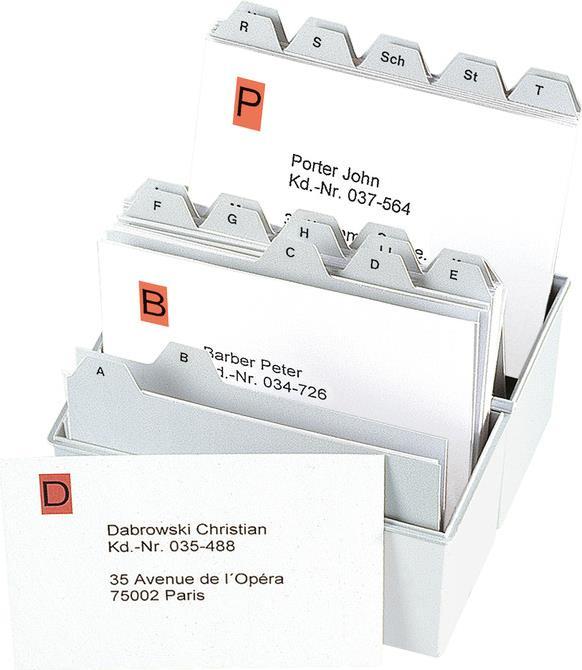 Produktbild Sigel Karteikarten (A7, 185 g/m², 20 x)