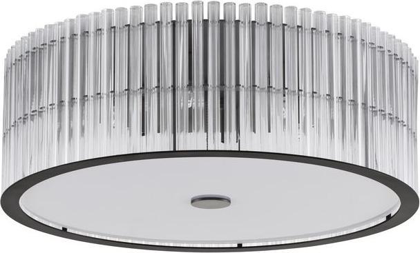 Productafbeelding Nova Luce BAROK plafondlamp G9 6-voudig zwart 17x47cm dimbaar 9006058