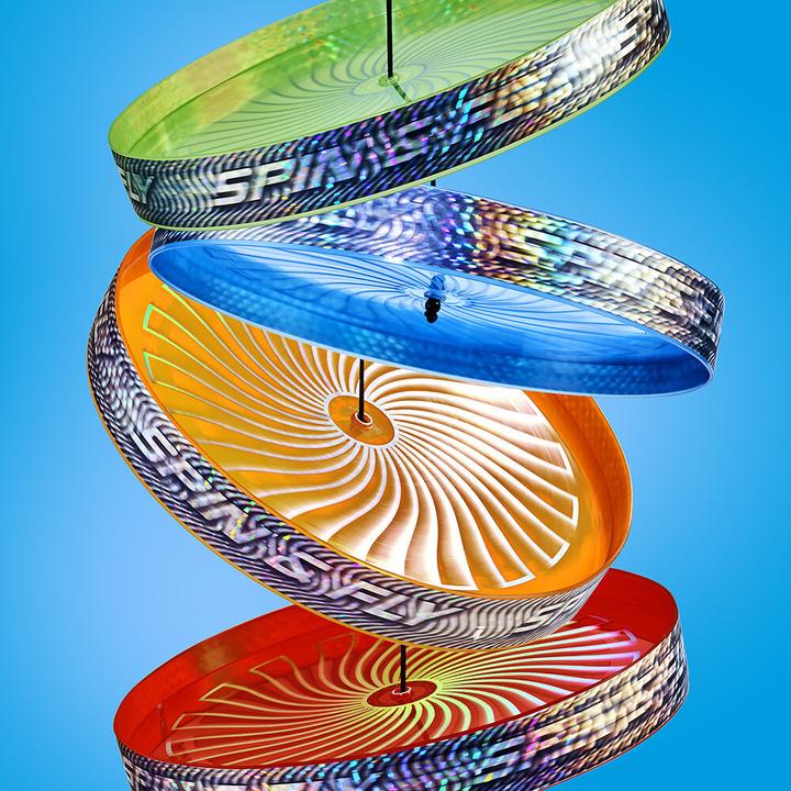 Produktbild Eureka! Acrobat Spin & Fly Jongleerfrisbee - Blauw