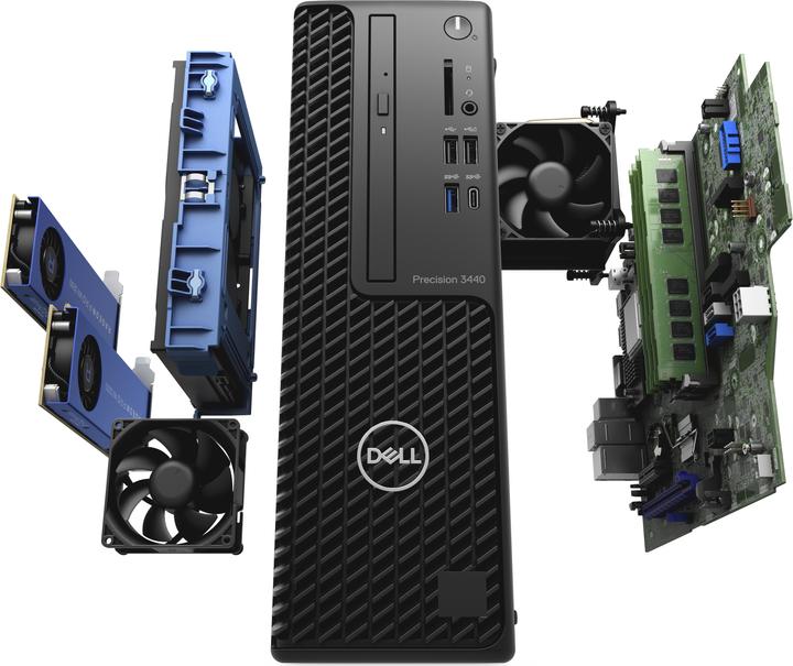 Actual product image Dell Precision 3440 – 5JDWV (Intel Core i5-10500, 8 GB, 256 GB)